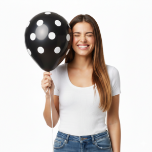 Sempertex Polka Dot Print 30cm