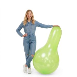 32" Longneck Giant Balloon - Crystal
