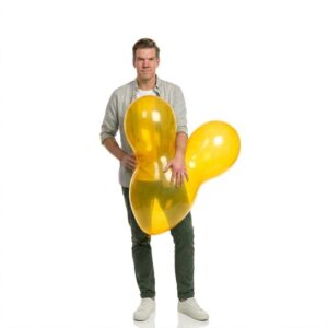 Giant Mouse Balloon (Crystal)