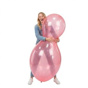 59" Doll Balloon - Crystal